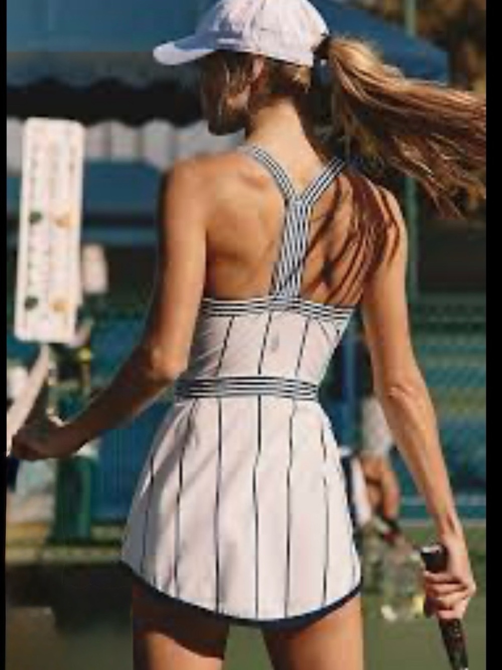 9304. Free People Cool on the Court Tennis Romper